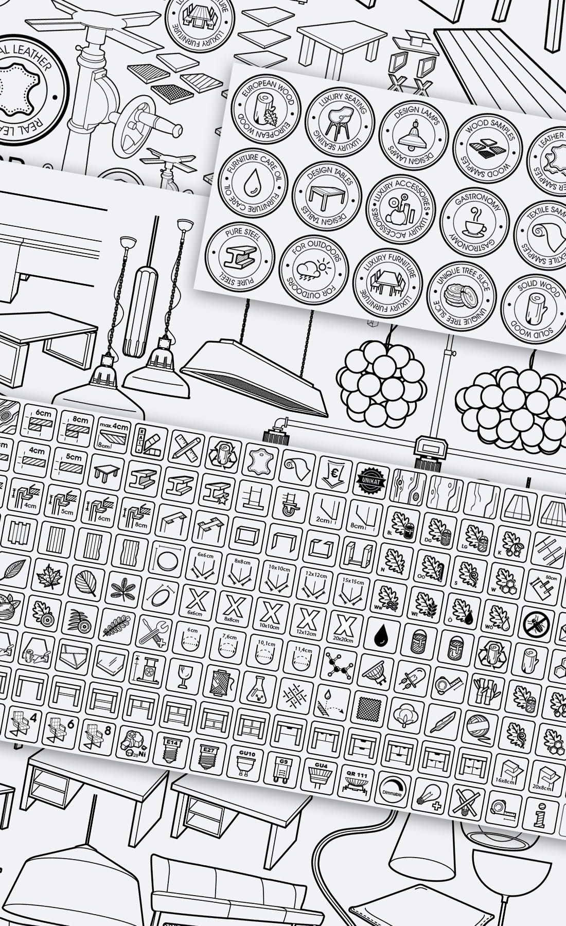 Umfangreiches Iconset